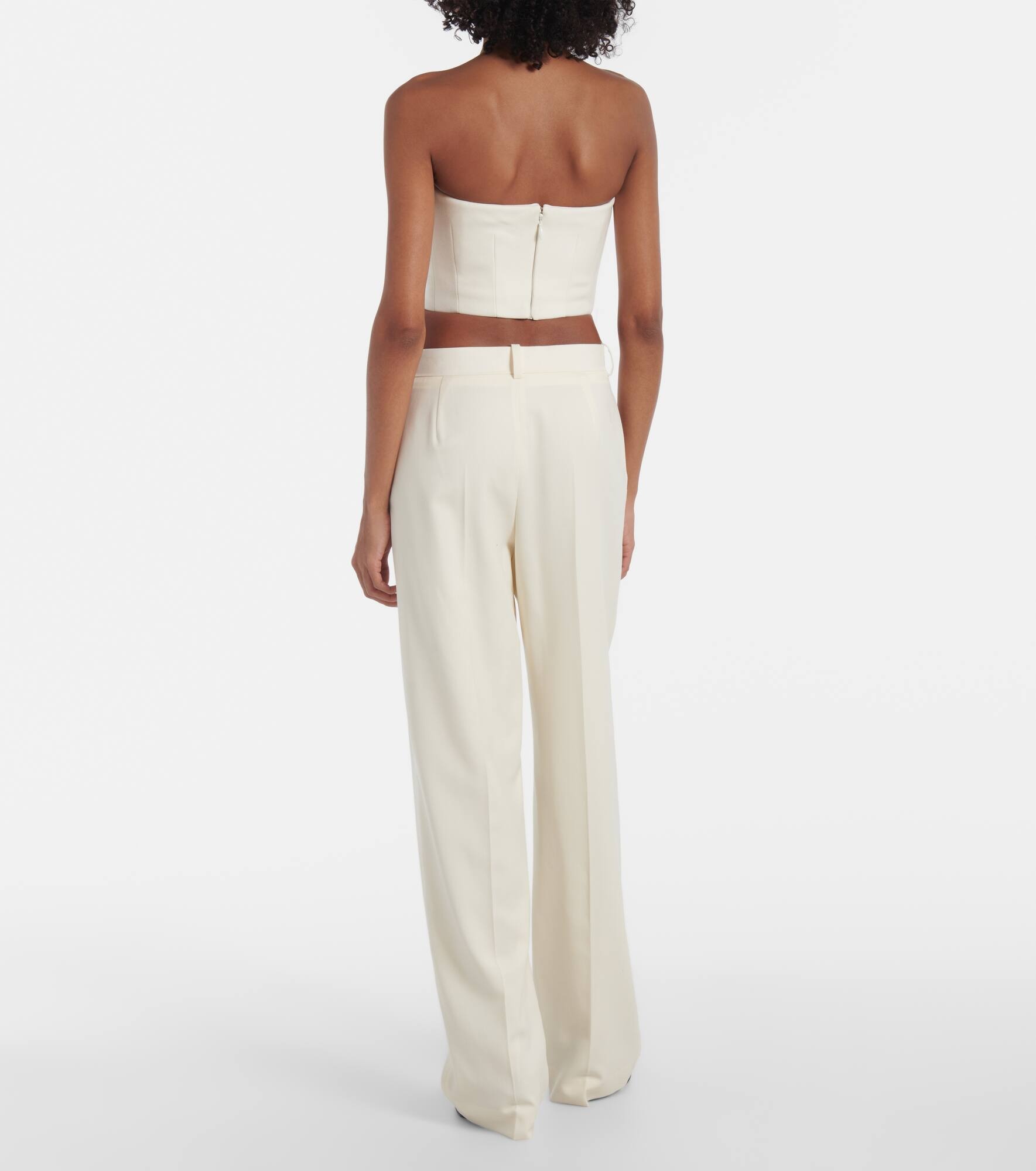 Wool-blend bustier - 3