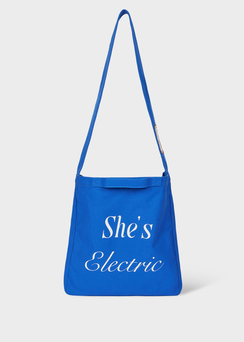 Paul Smith x Oasis - Blue She's Electric Tote Bag 1