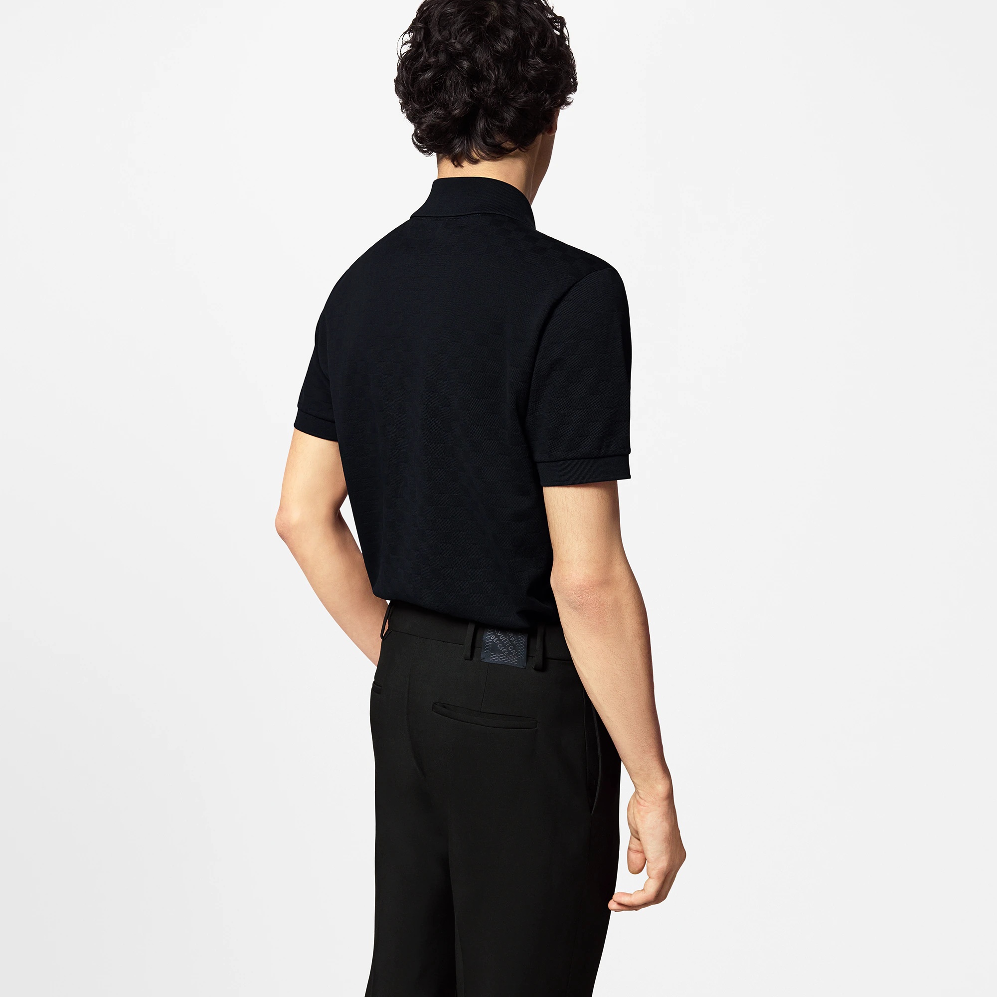 Damier Cotton Pique Polo - 5
