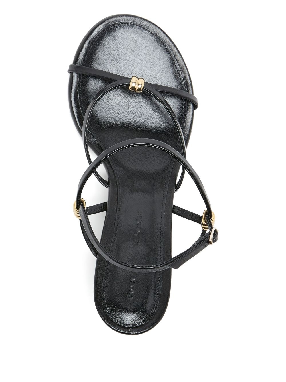 strappy wedge sandals - 4