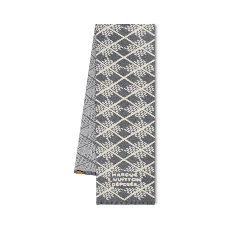 57th Street NYC Damier Argyle Scarf 1