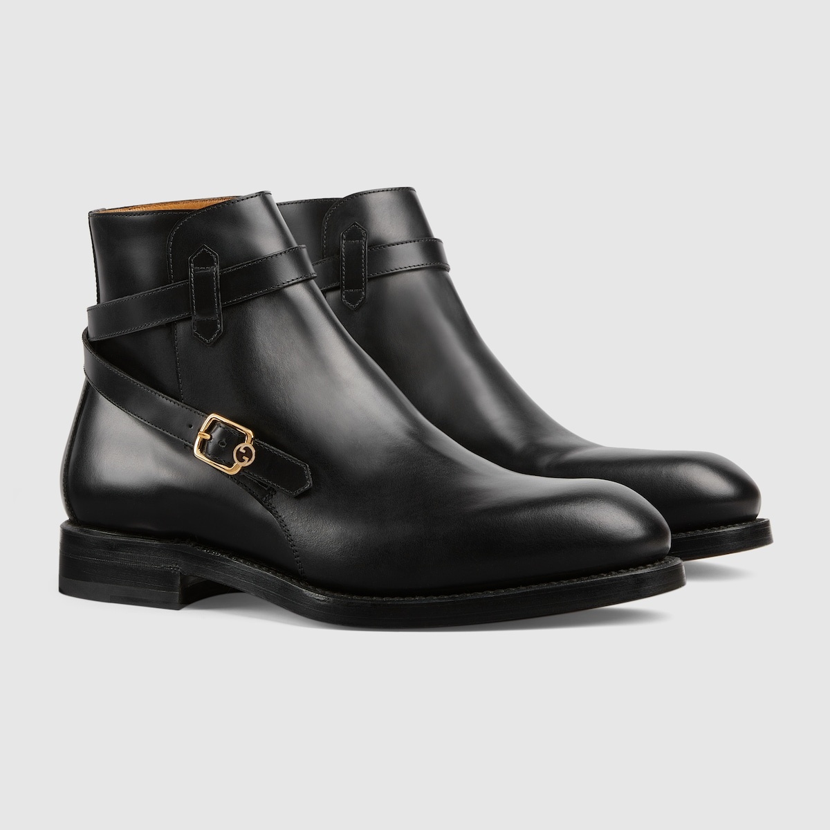 Men's ankle boot with buckle - 2
