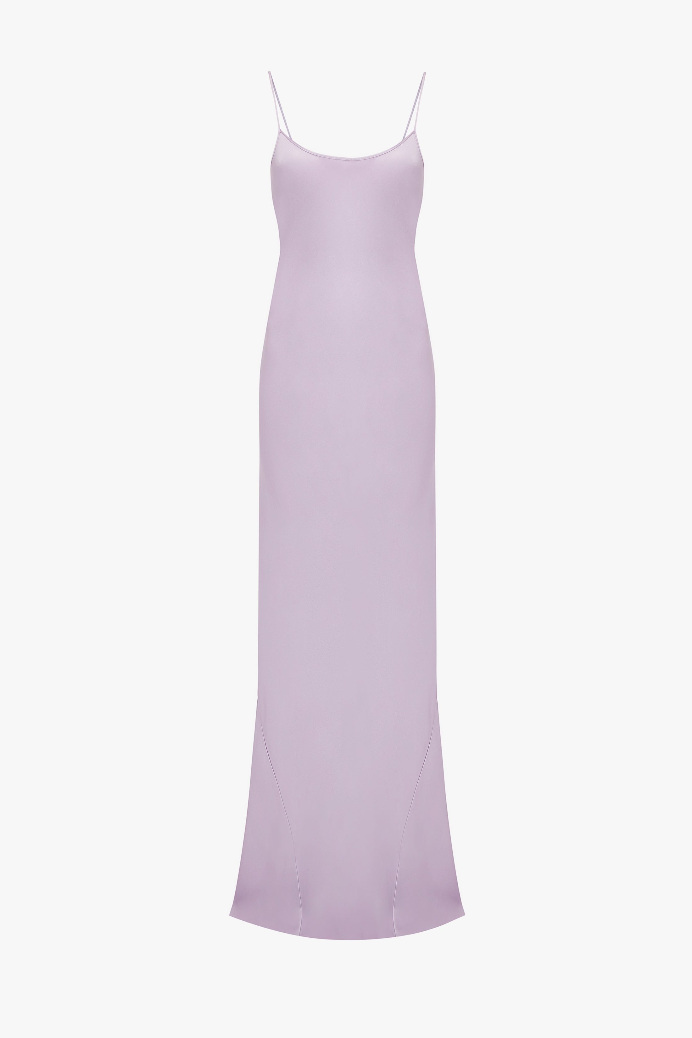 Low Back Cami Floor-Length Dress In Petunia - 1