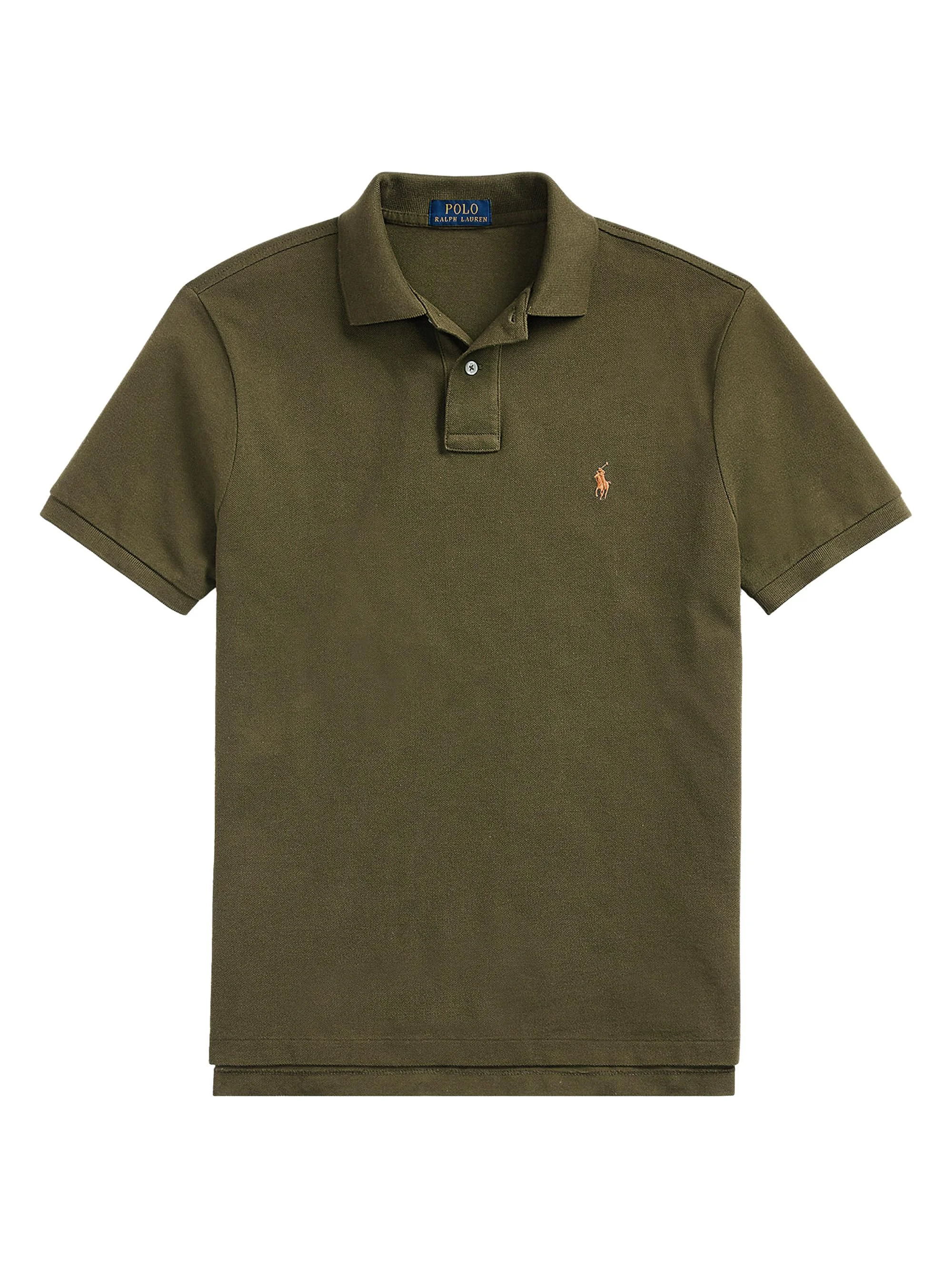 Men's Mesh Classic-Fit Polo Shirt - Defender Green - 1