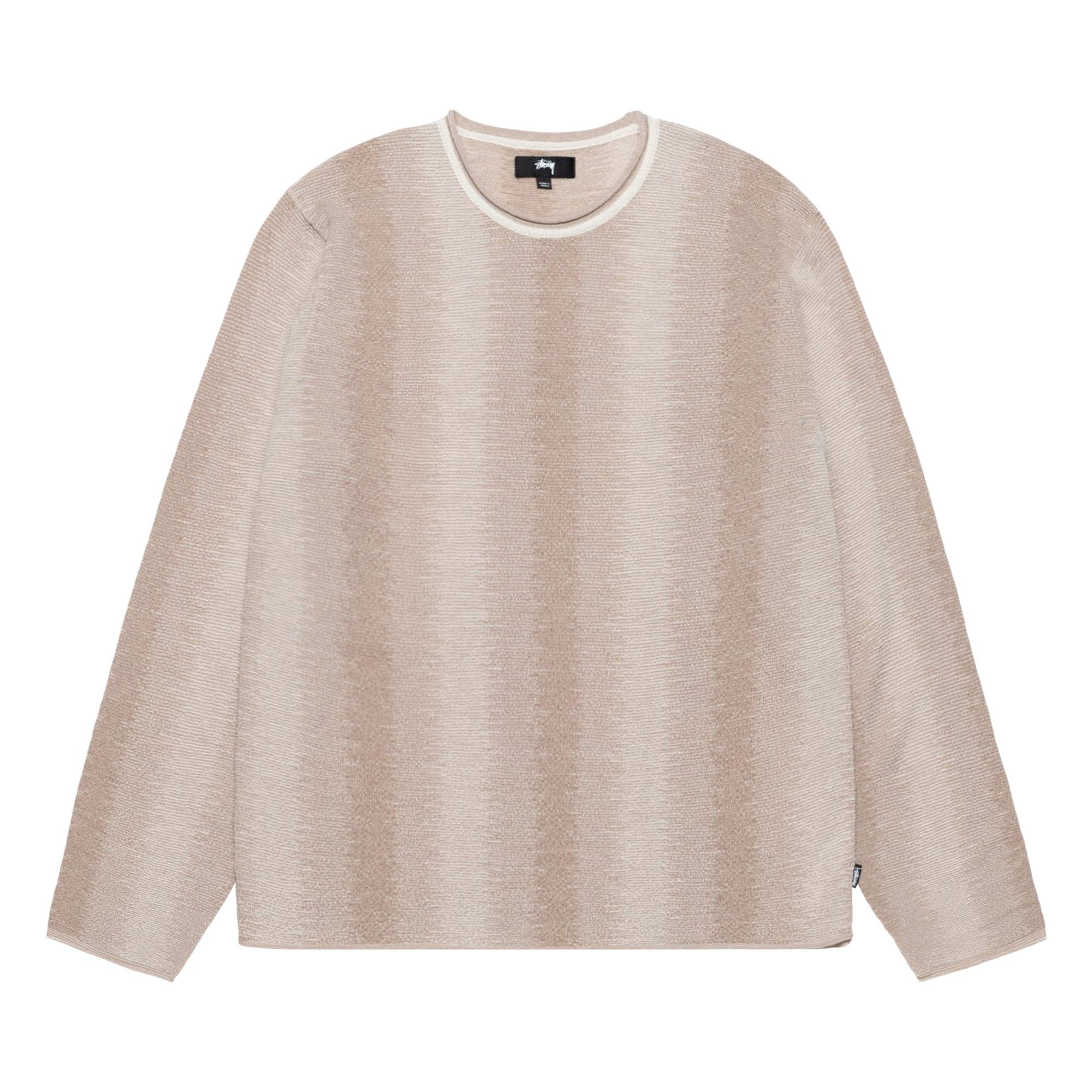 Stussy Shadow Stripe Sweater 'Natural' - 1