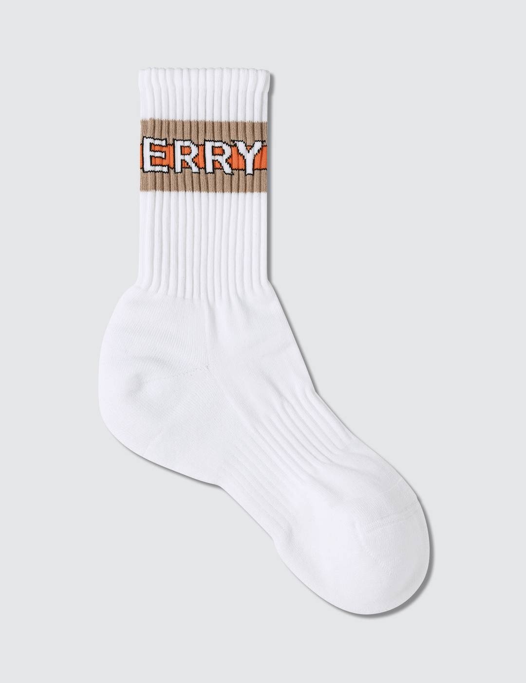 Logo Intarsia Cotton Blend Socks - 2