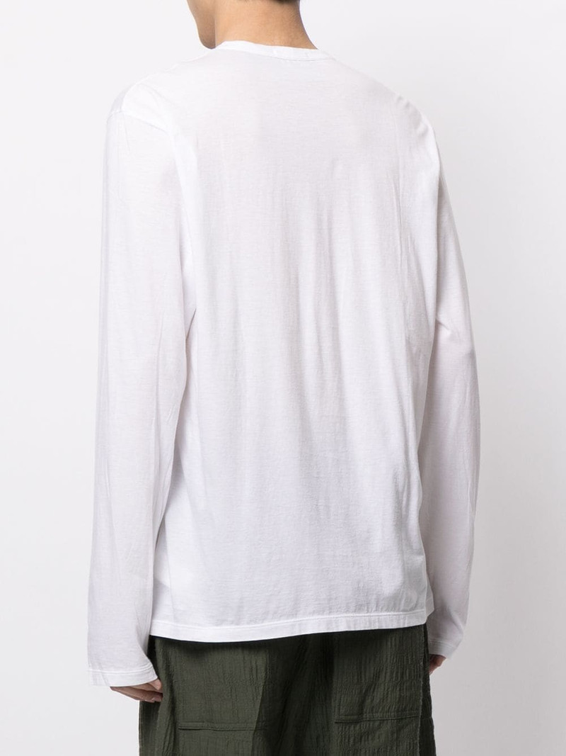 Luxe Lotus jersey crew neck top 4