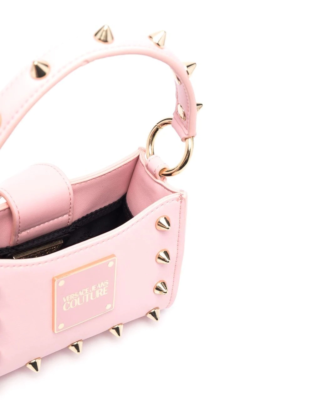 spike-studs mini tote bag - 6