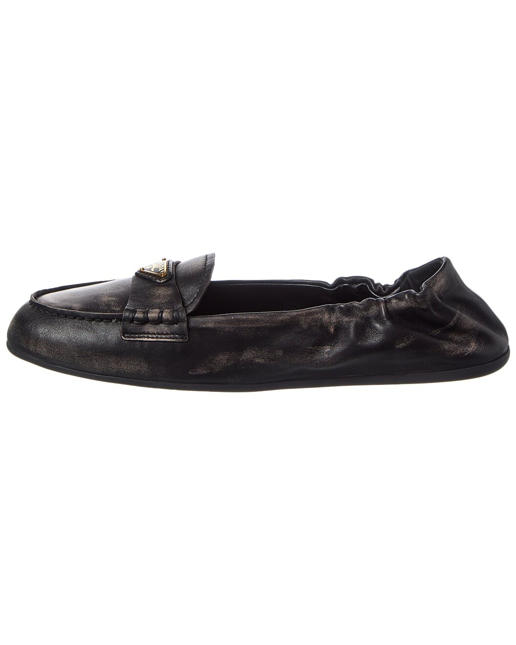 Prada Logo Leather Loafer - 2