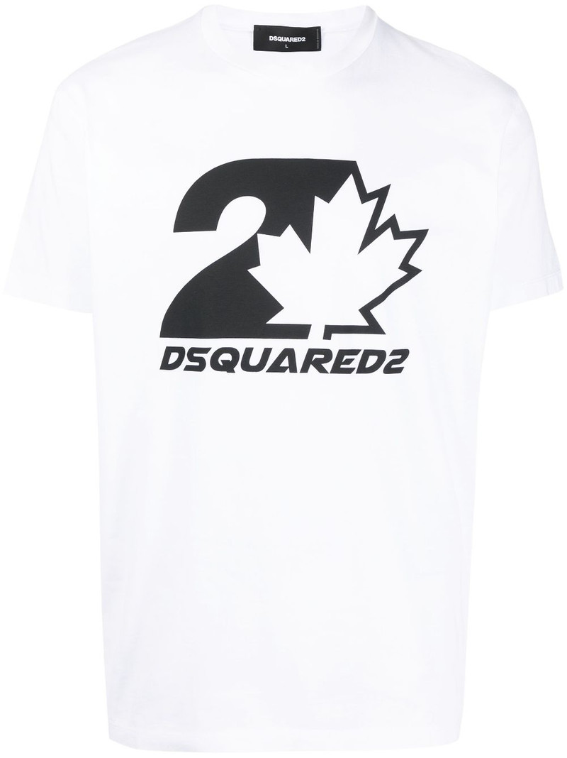 logo-print cotton T-shirt 1