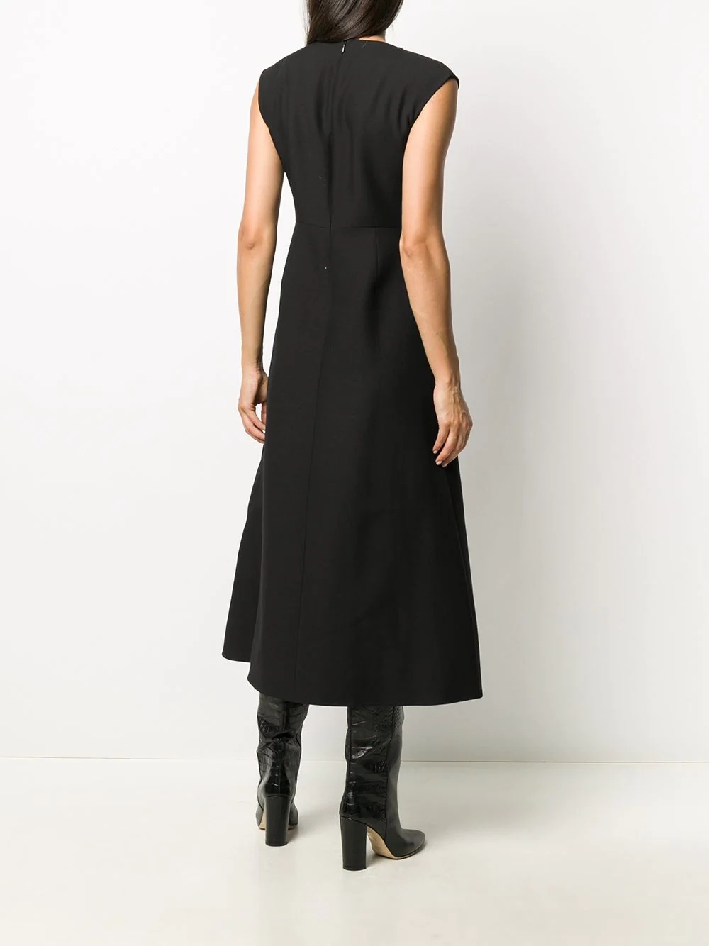 wrap midi dress - 4