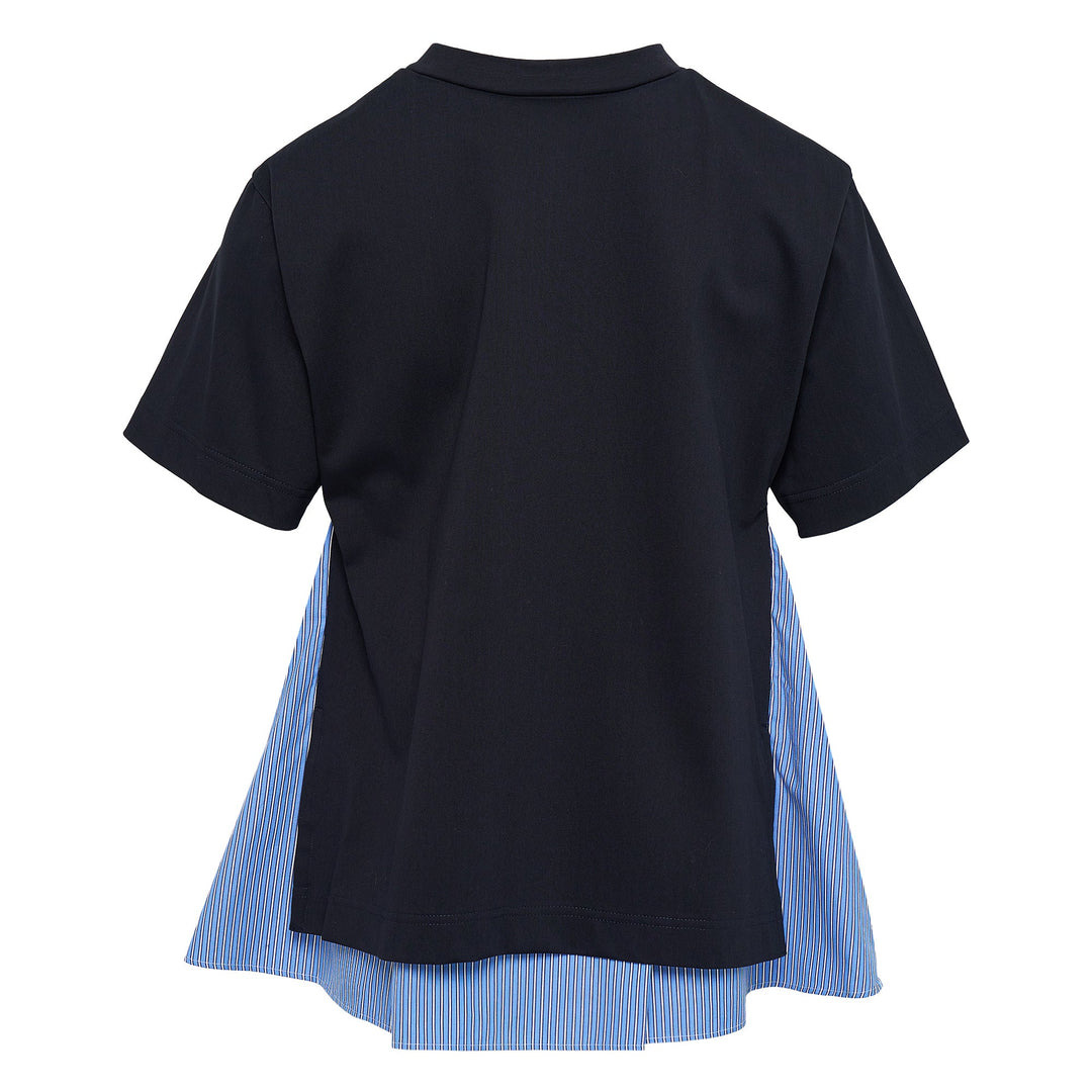 Poplin X Cotton Jersey T-Shirt - 2