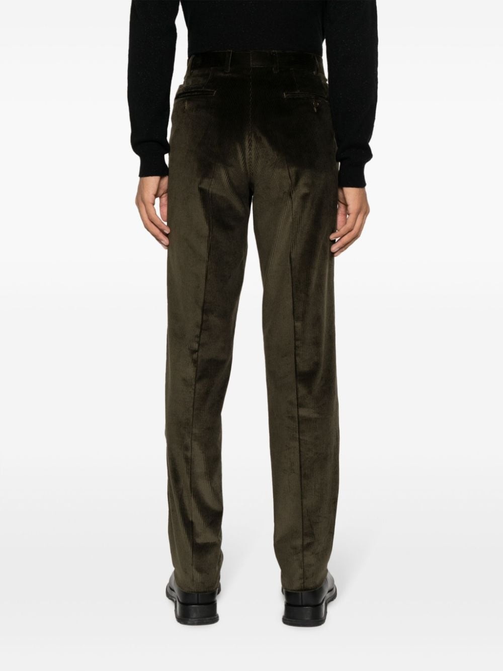 corduroy straight-leg jeans - 4