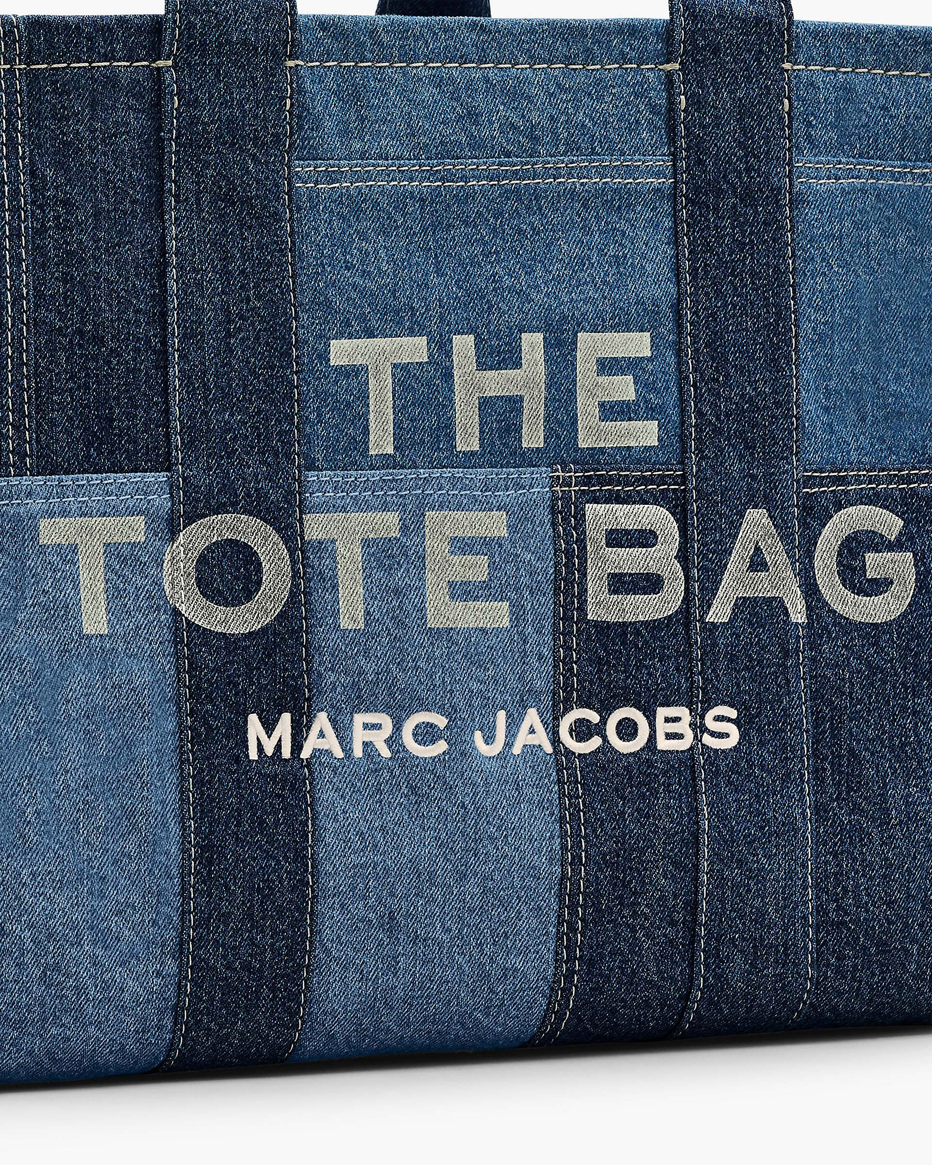 THE DENIM LARGE TOTE BAG - 5