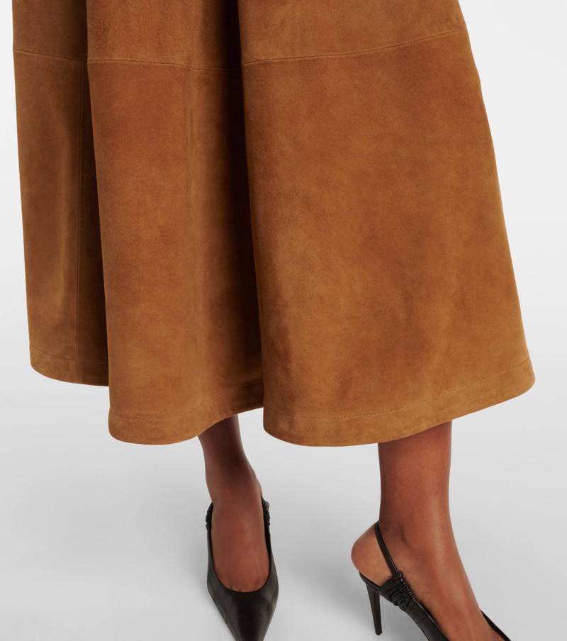 Opera suede maxi skirt 5