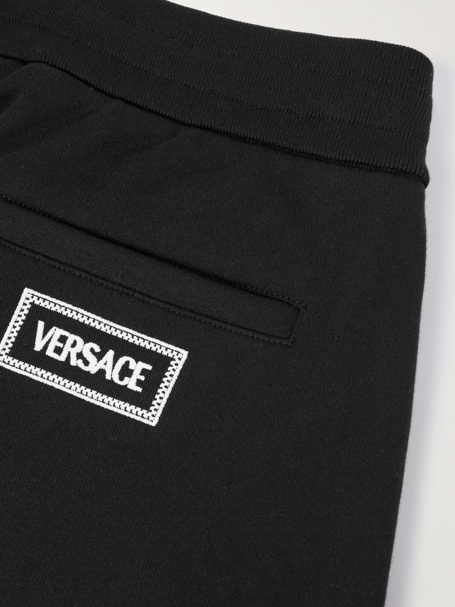 Logo-Embroidered Cotton-Jersey Sweatpants - 5