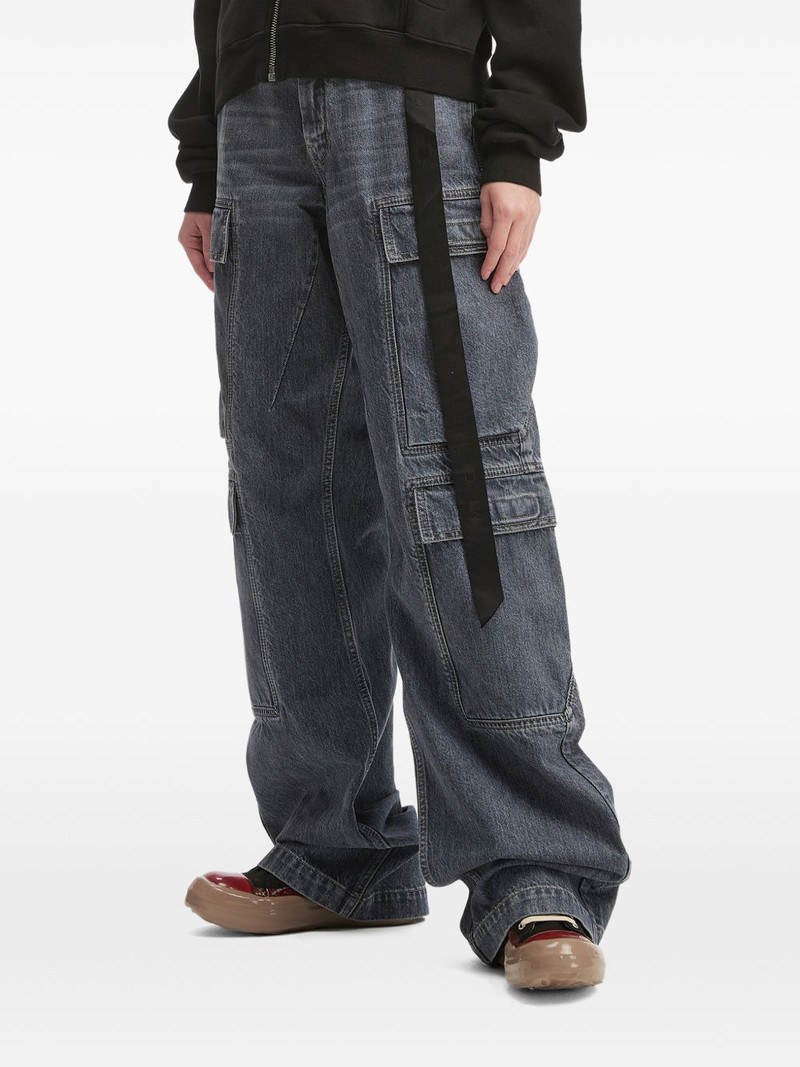 washed grey cargo jeans 3