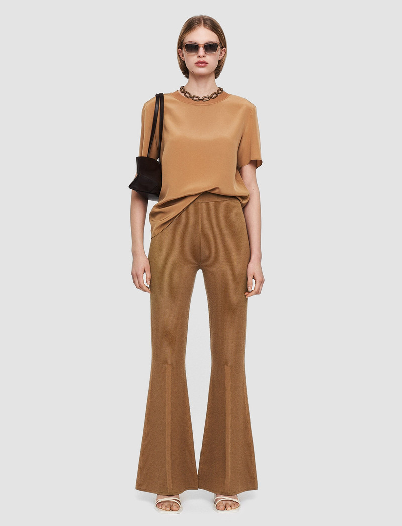 JOSEPH Silk Crepe de Soie Rubin Blouse outlook