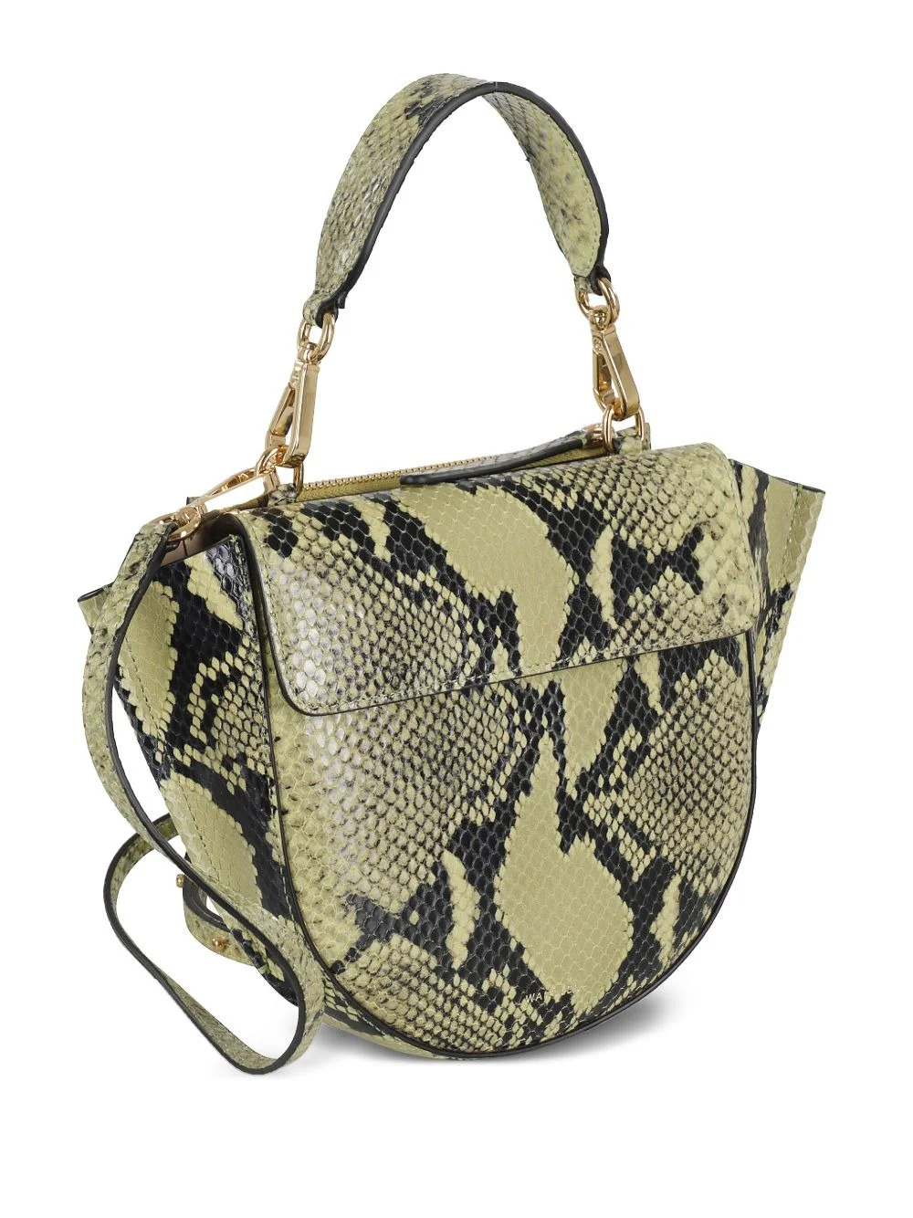 mini Hortensia python-print cross body bag - 1