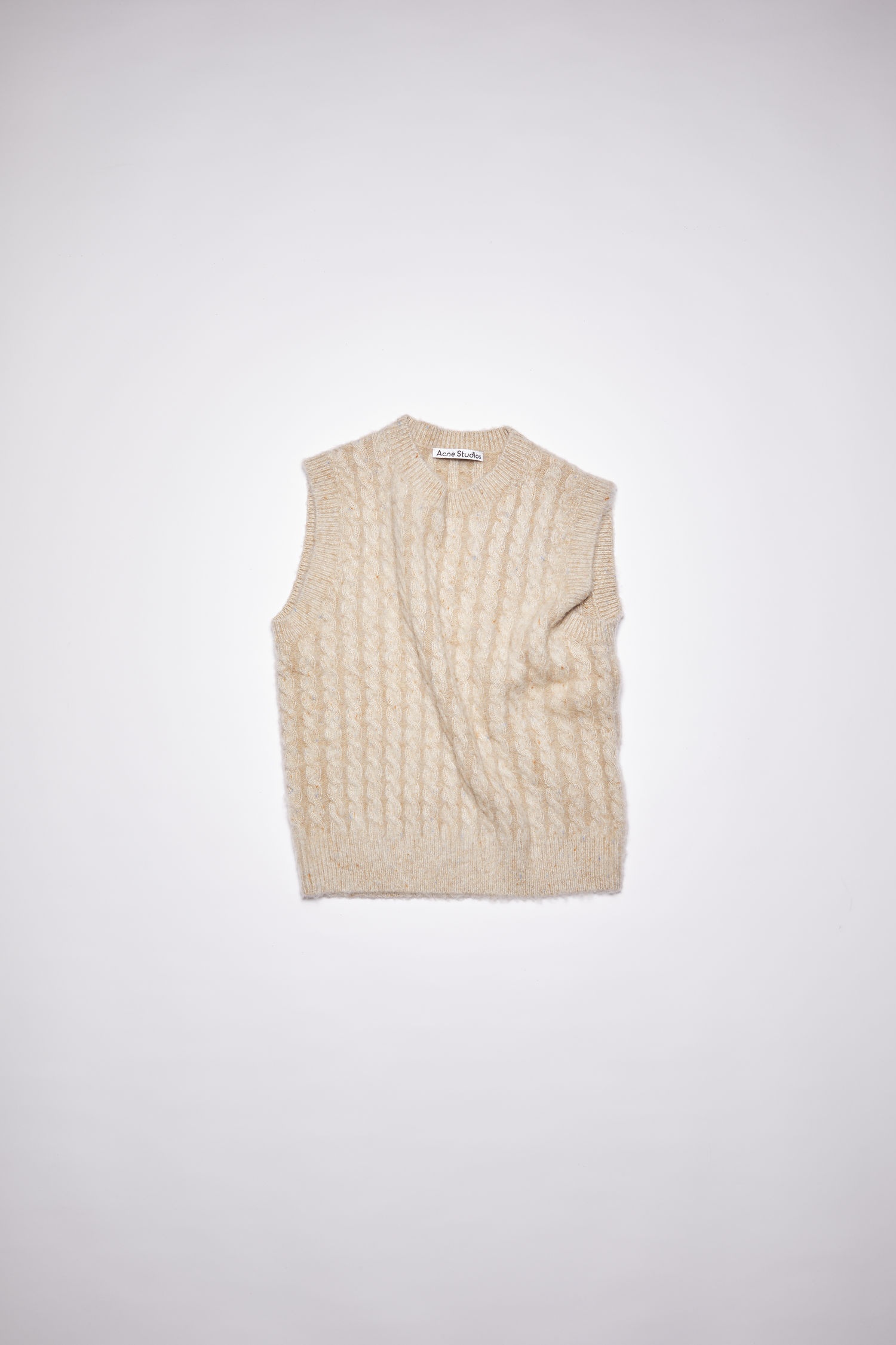 Sweater vest - Biscuit beige - 1