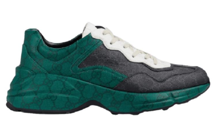 Gucci Rhyton GG Supreme Sneakers 'Green Black White' 746101-FAB4D-1059 - 2