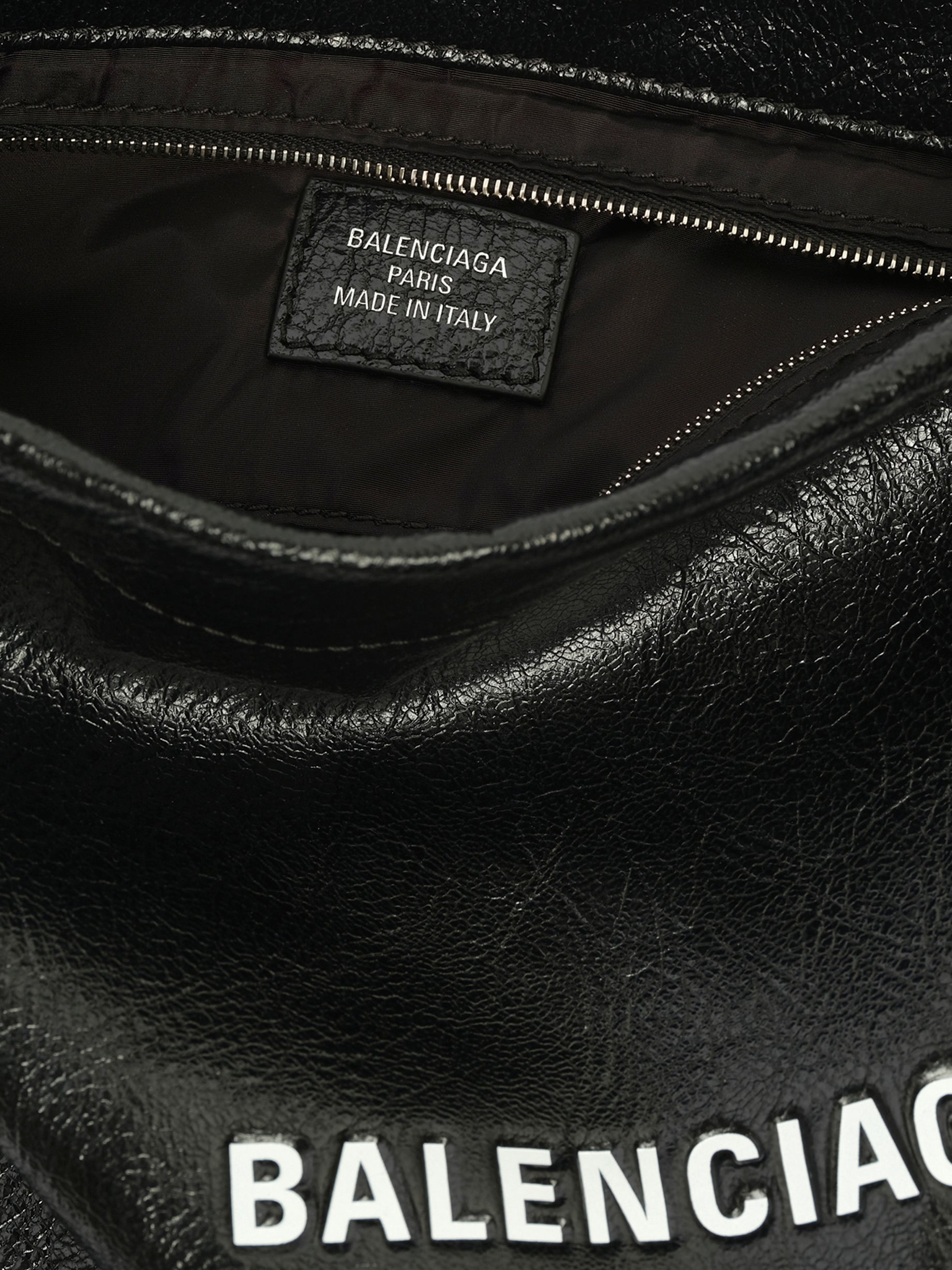 Logo Shopper Dust Bag in Black - 4