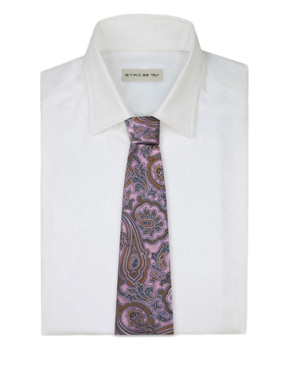 paisley-jacquard tie - 3