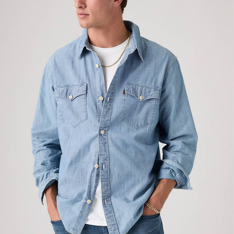 CLASSIC 표준 FIT WESTERN SHIRT 5