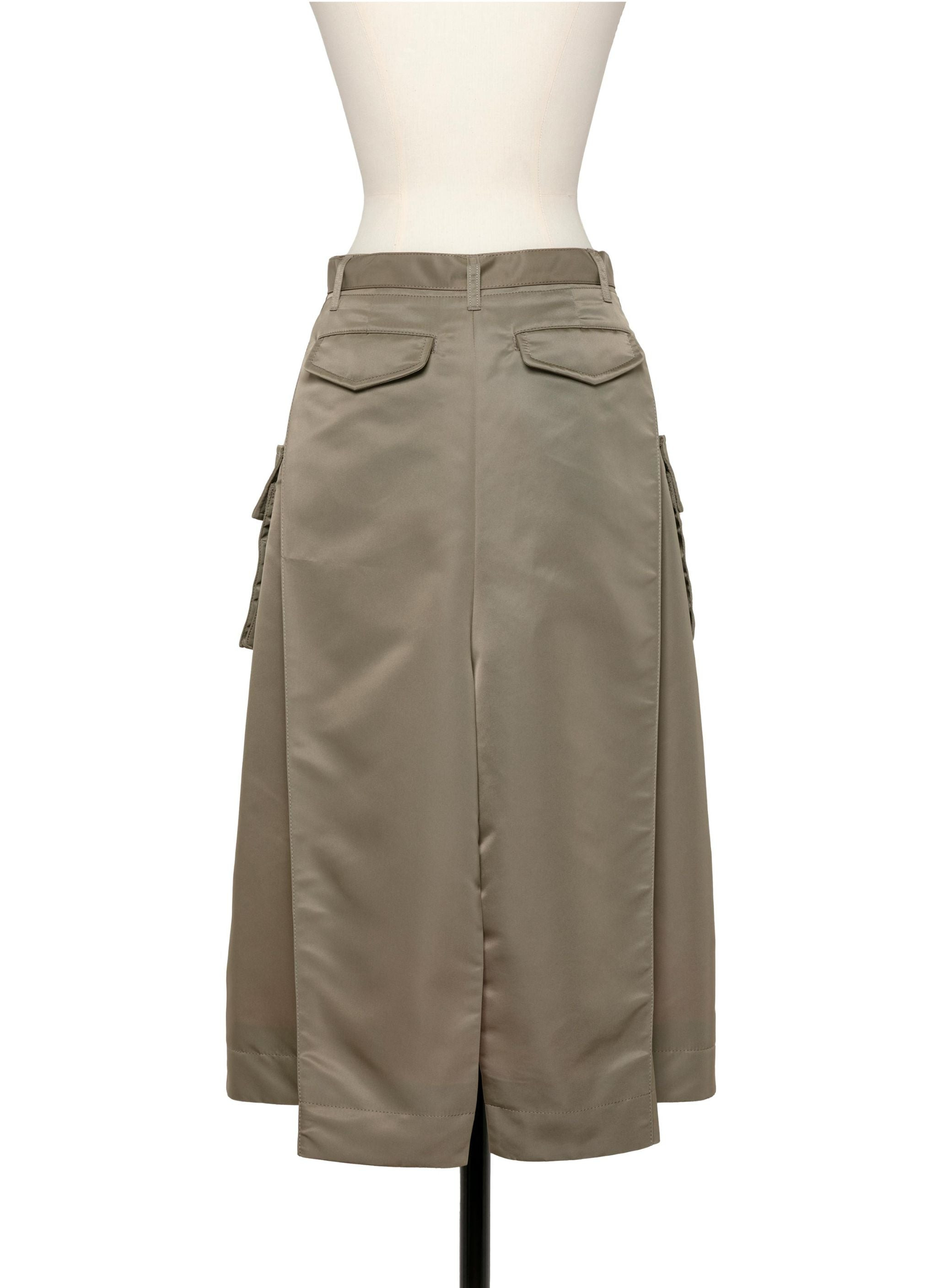 Nylon Twill Skirt - 3