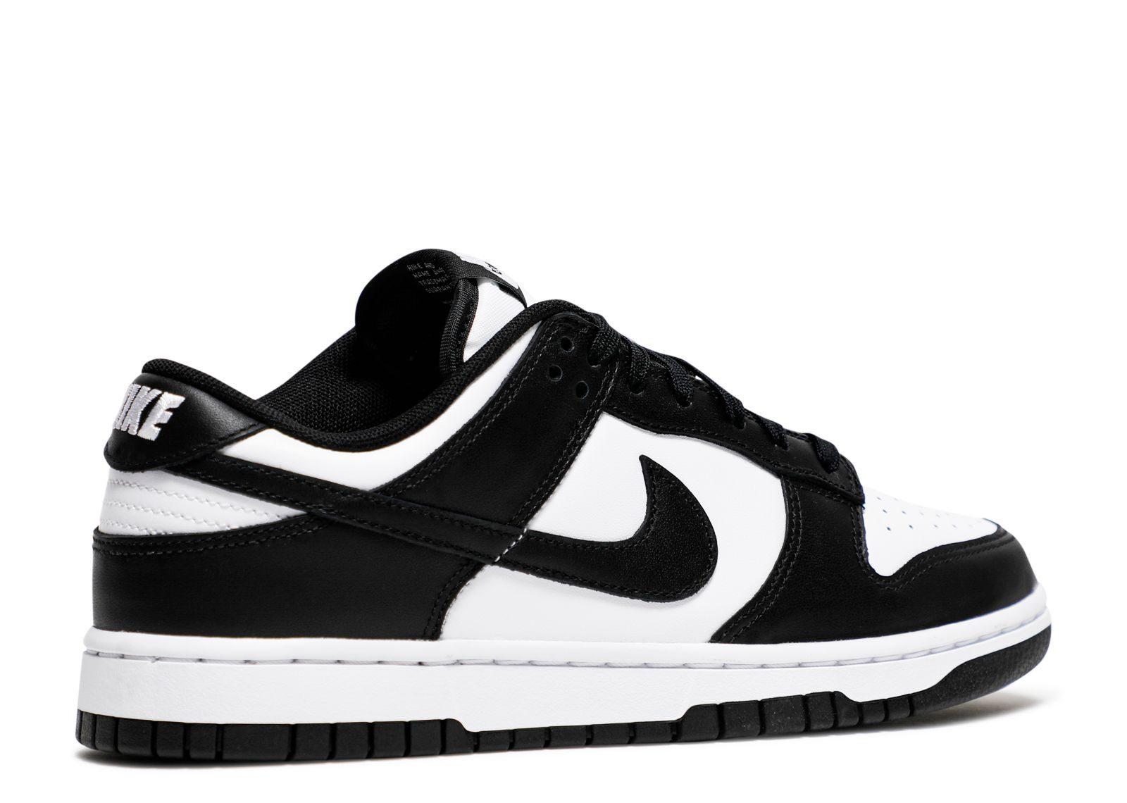 DUNK LOW 'BLACK WHITE' - 3