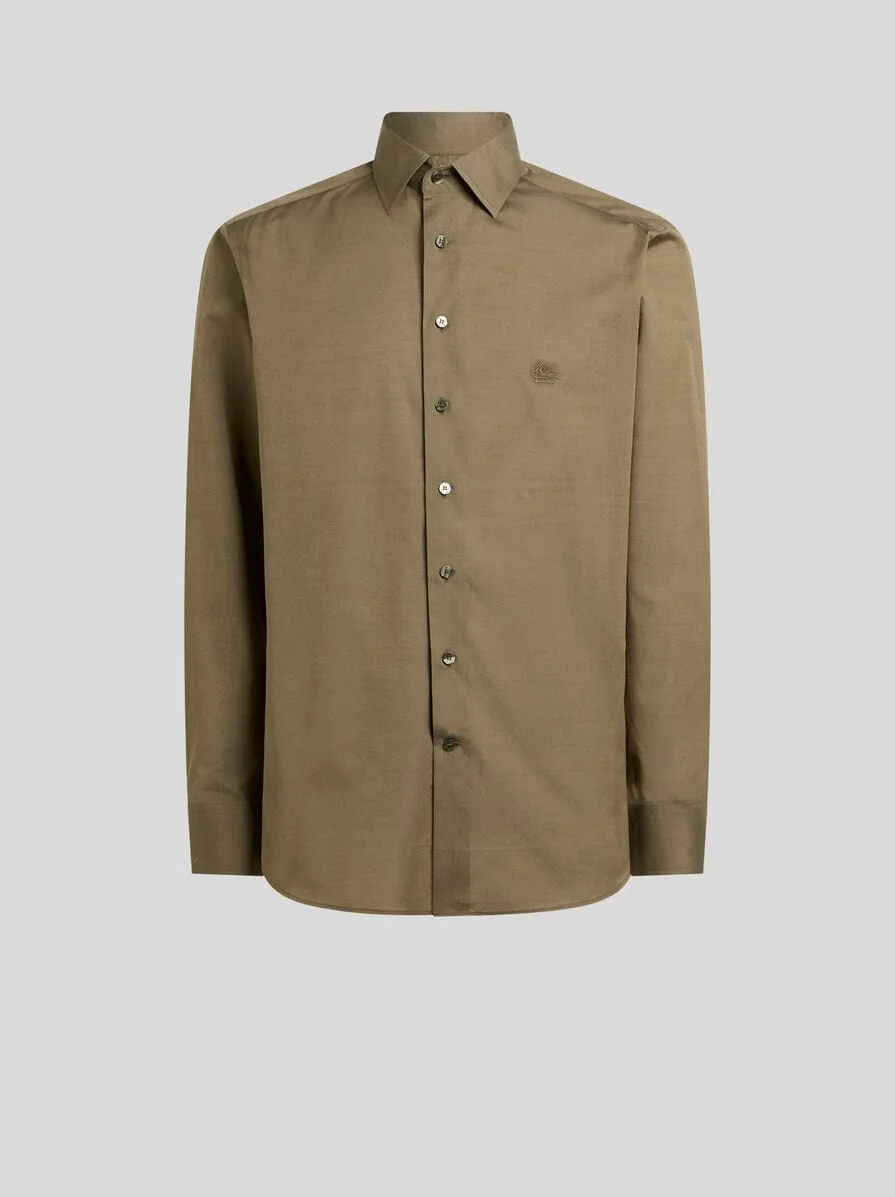 SHIRT WITH PEGASO EMBROIDERY - 1