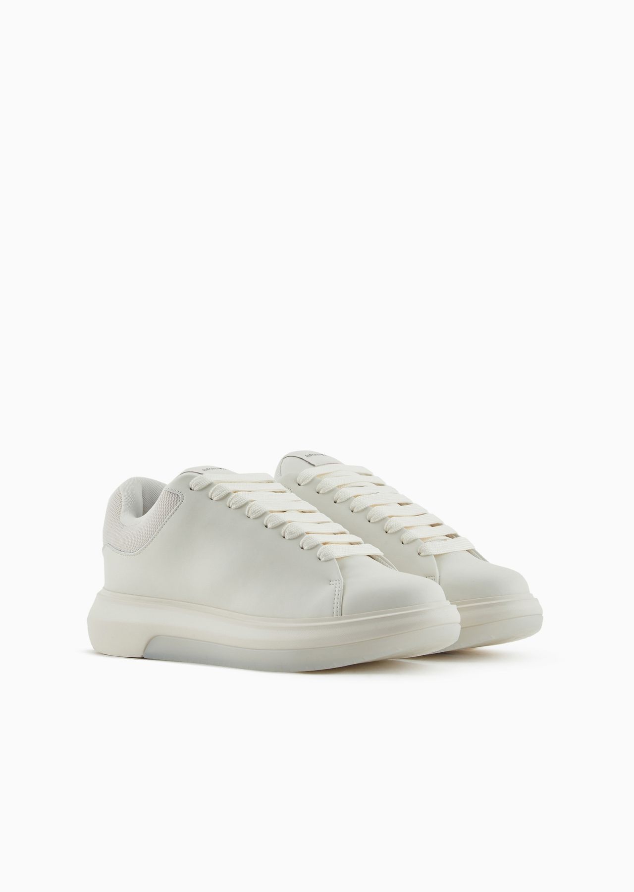 Chunky leather sneakers - 2