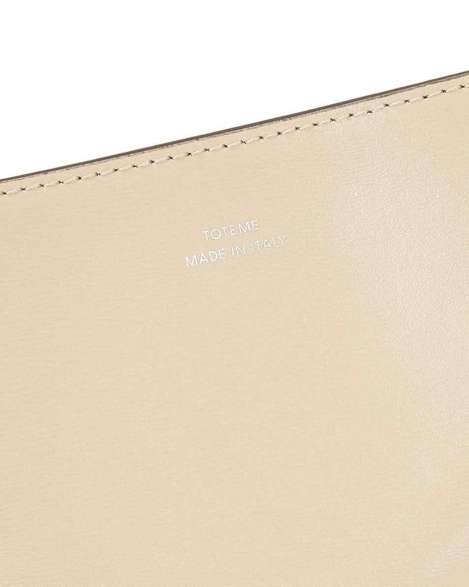 Leather Scoop Wristlet Bag - 6