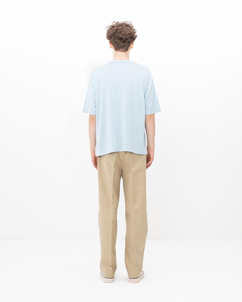 JUMBO TEE S/S (SUPERFINE) PL.BLUE - 5