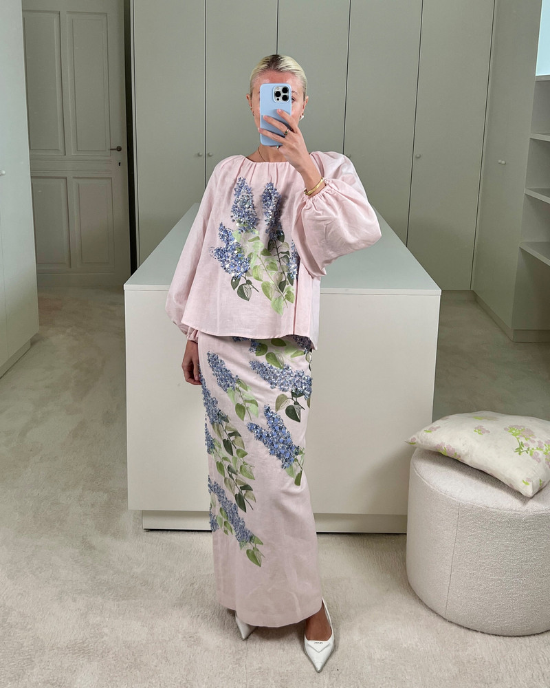 BERNADETTE Top Georgina Embroidered outlook