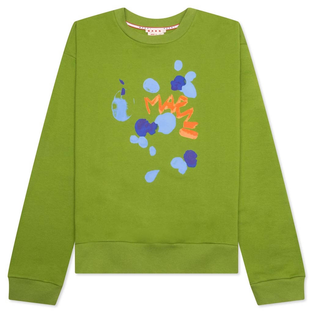 Marni SWEATSHIRT - KIWI | feature | REVERSIBLE