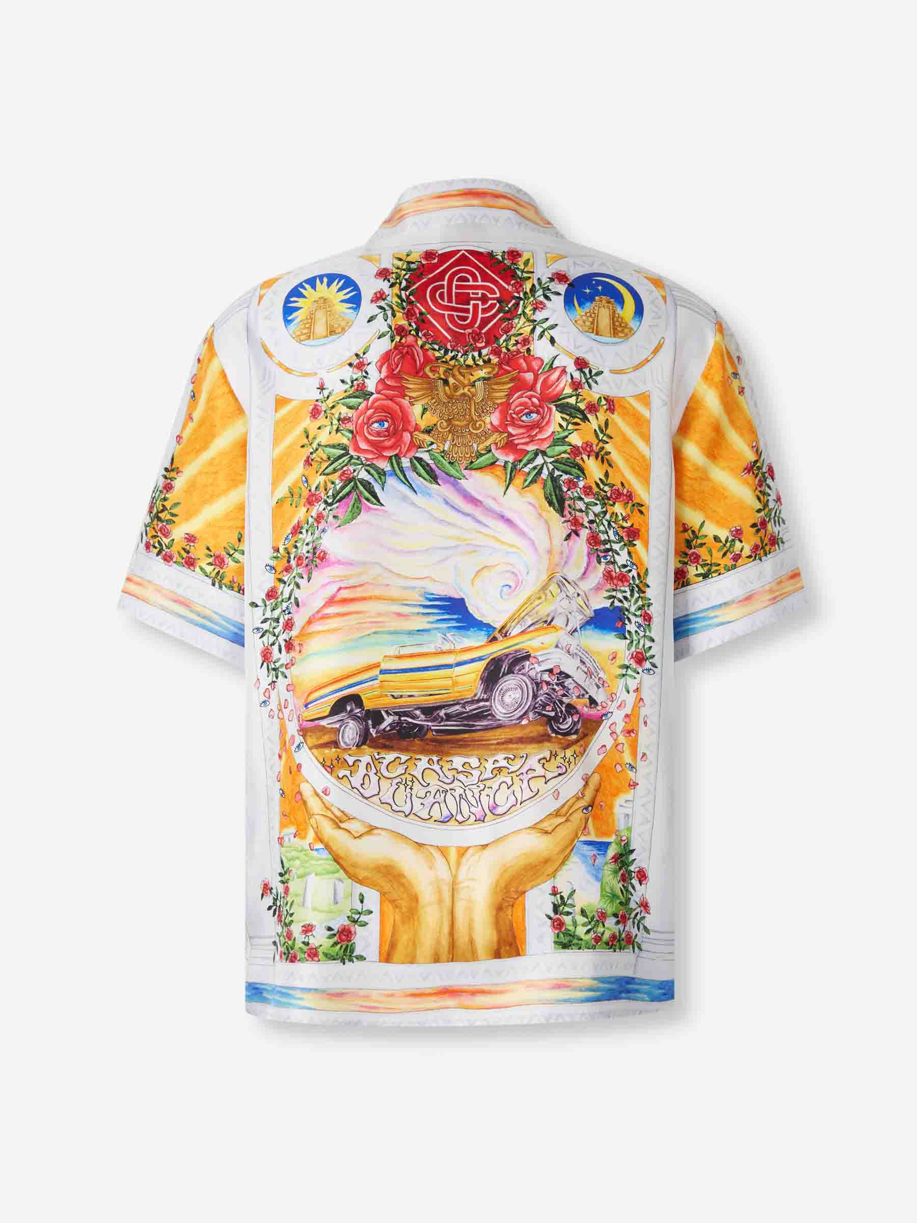 PRINTED SILK SHIRT - 2