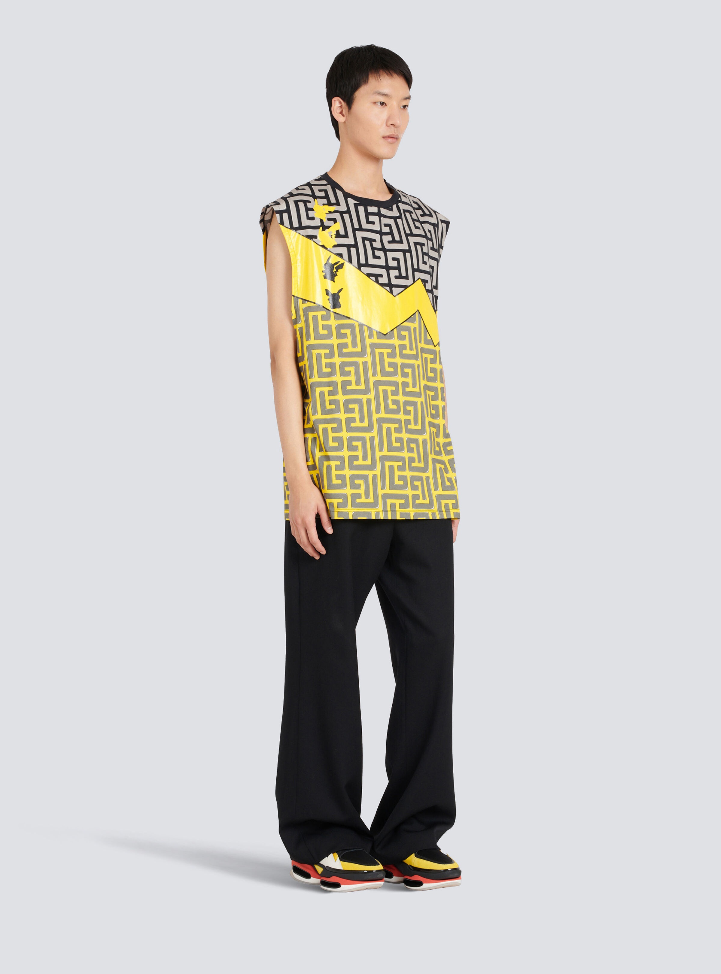Unisex - Oversized Pokémon print cotton T-shirt - 5