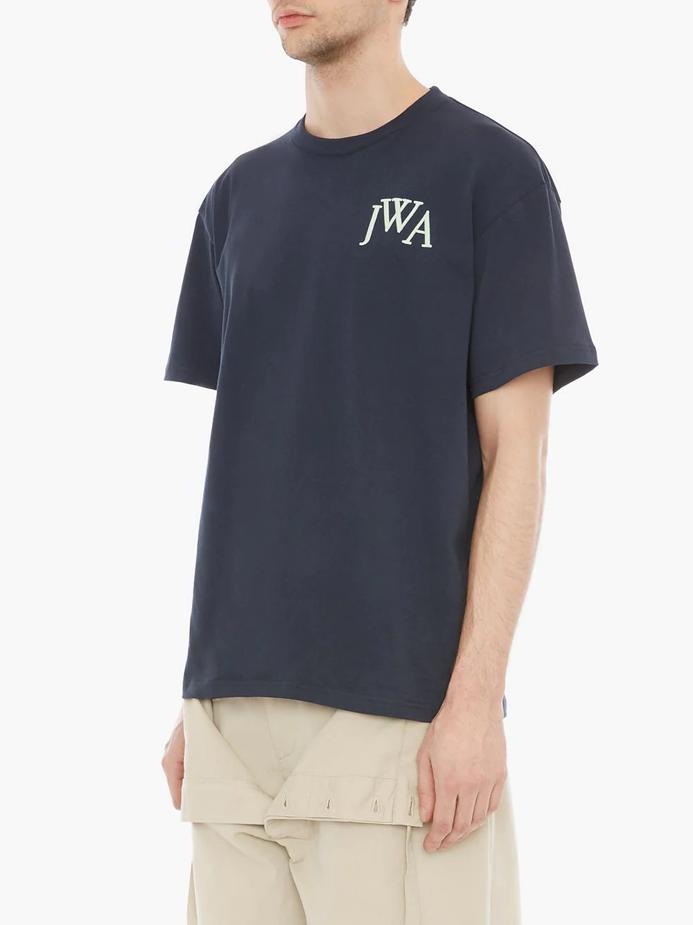 embroidered logo t-shirt - 3