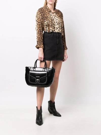 Moschino studded tote bag outlook