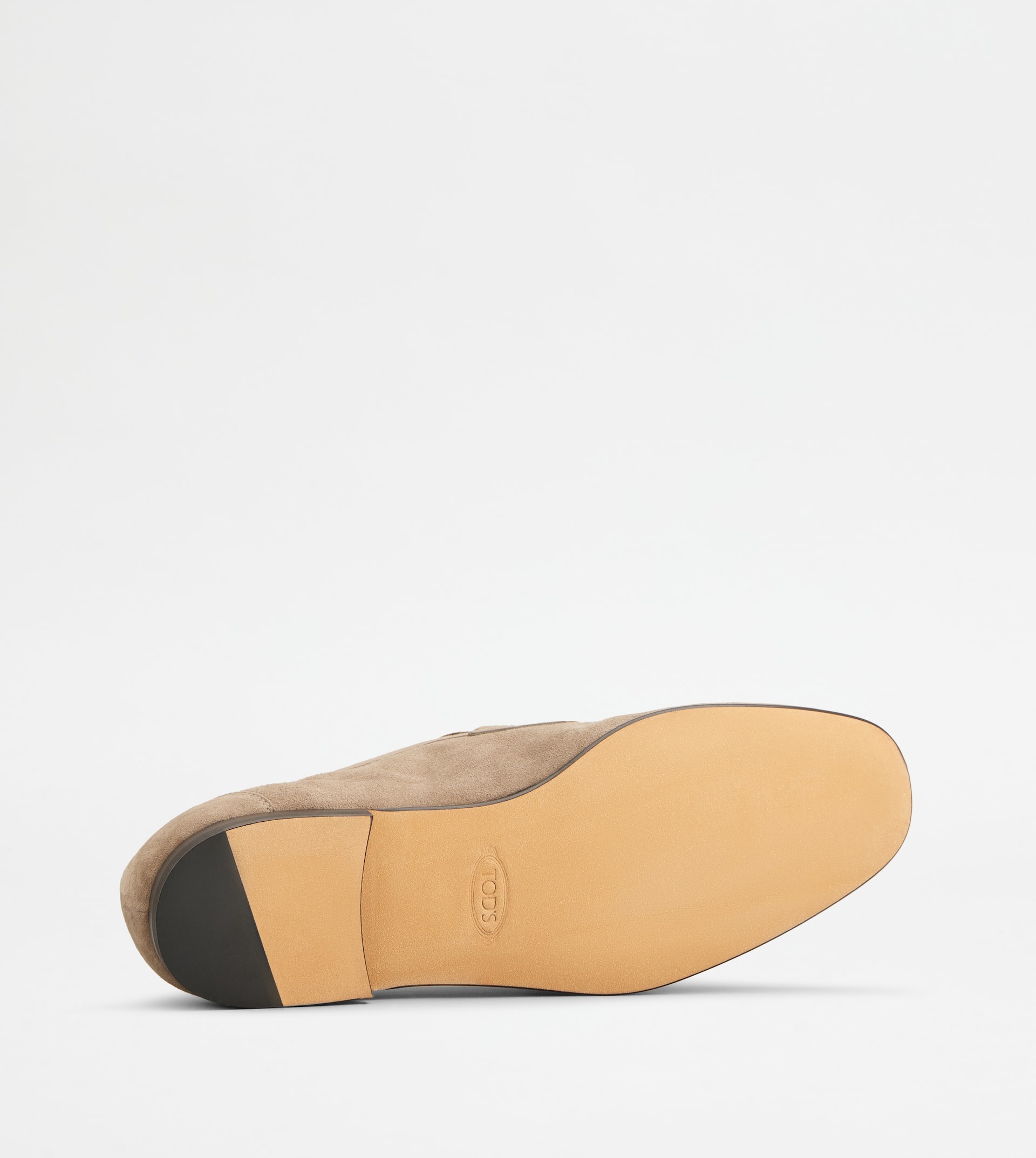 LOAFERS IN SUEDE - BEIGE - 4