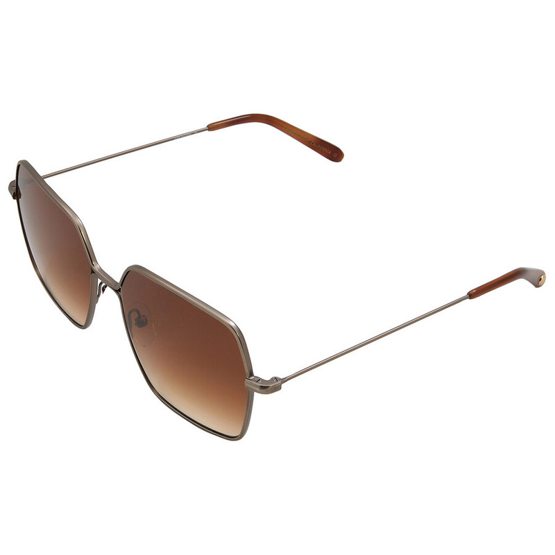 Garrett Leight MEADOW SUN Brunette Square Ladies Sunglasses 4067 ATG-VINBRT/BRNTG 56 5