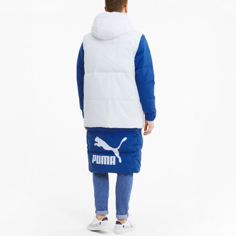 PUMA Layer Down Jacket 'Blue White' 598317-73 - 4