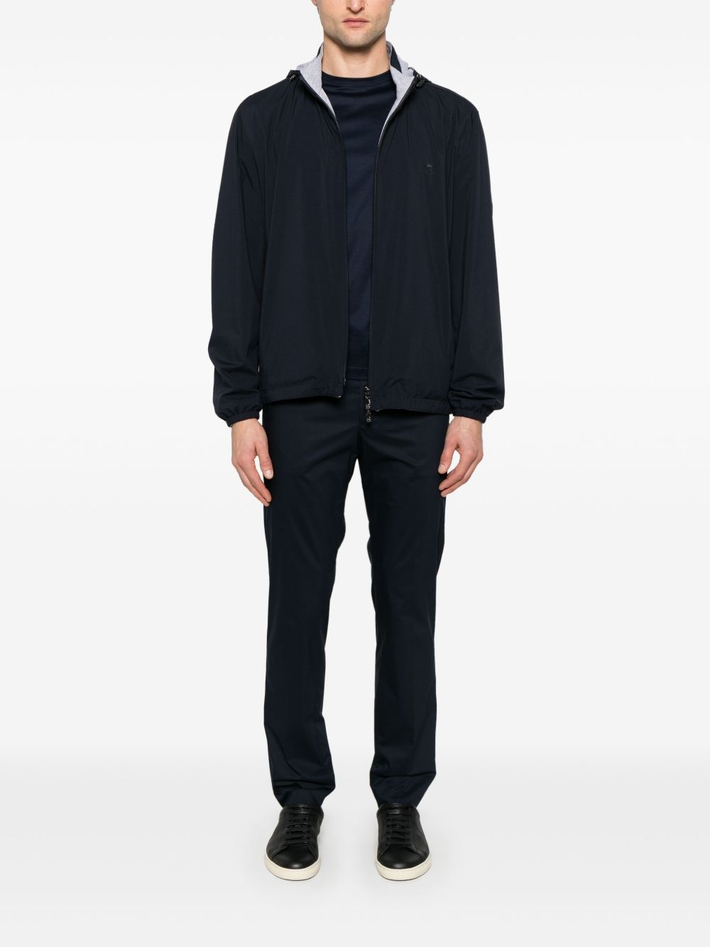 tapered-leg tapered trousers - 2