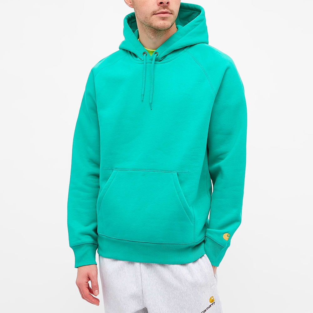 Carhartt WIP Hooded Chase Sweat - 4