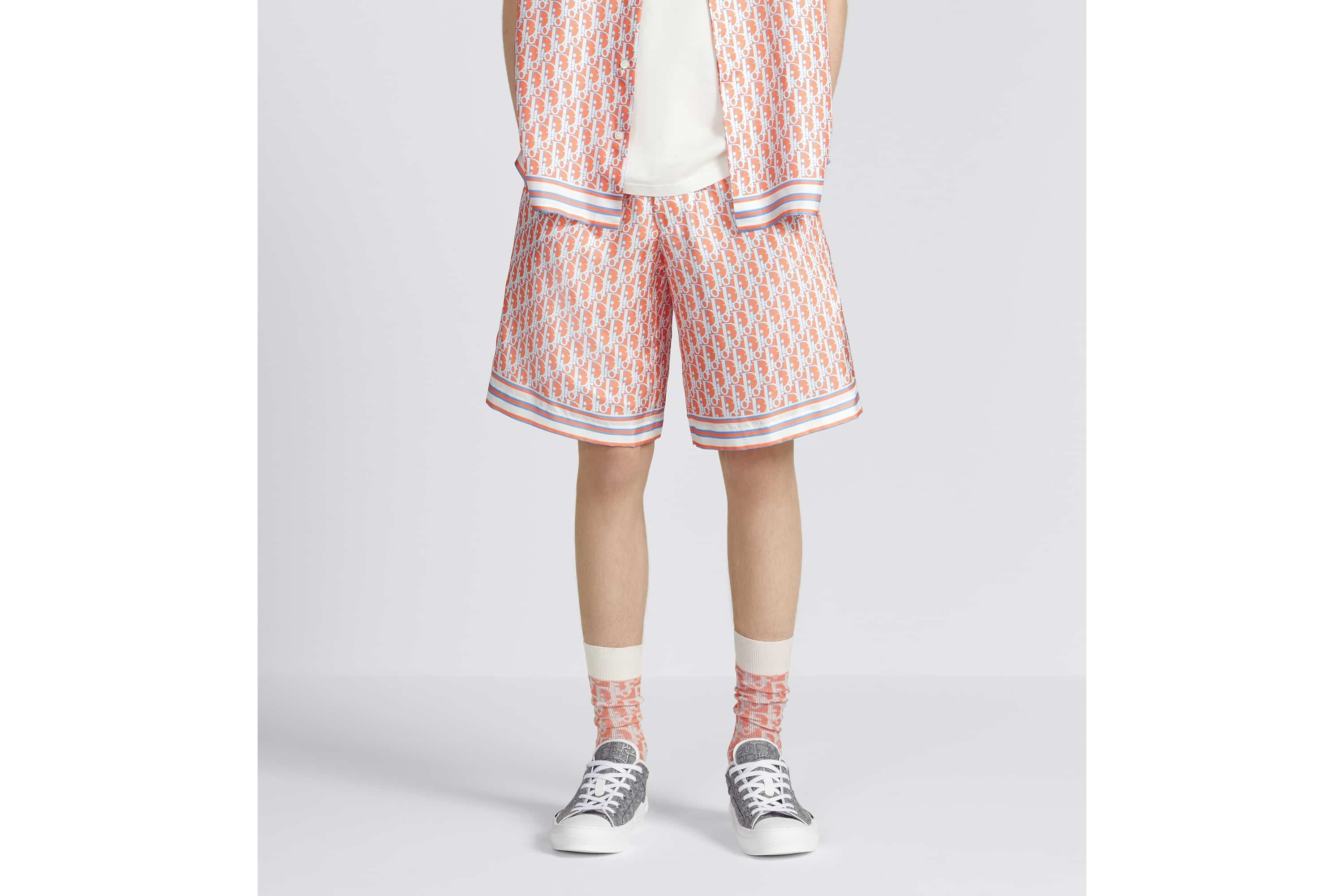 Dior Oblique Bermuda Shorts - 7