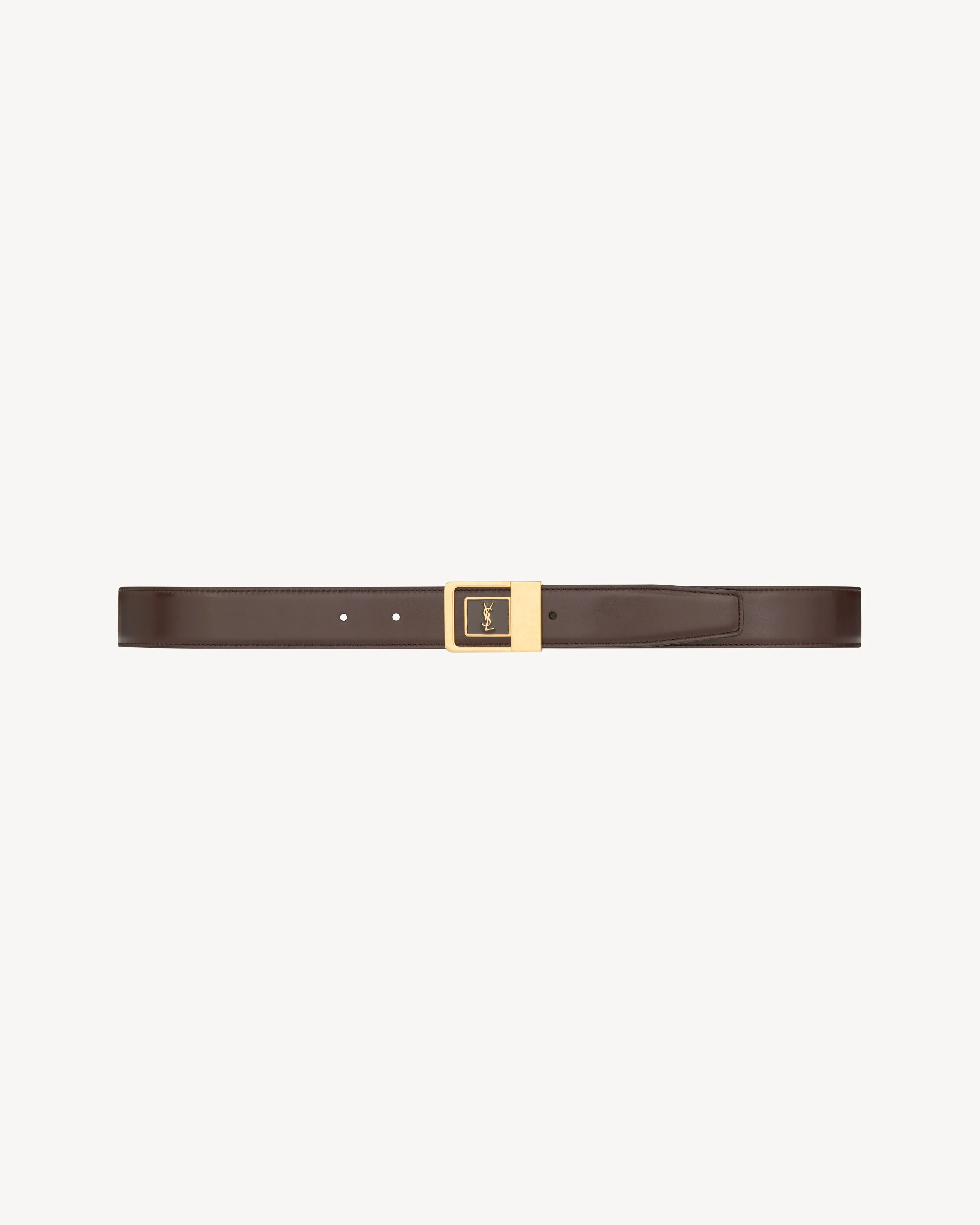 LA 66 BELT IN SMOOTH LEATHER - 1