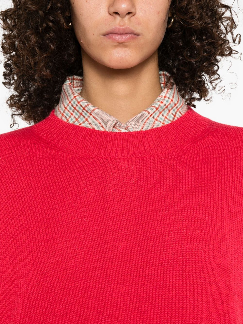crew-neck cashmere sweater - 5