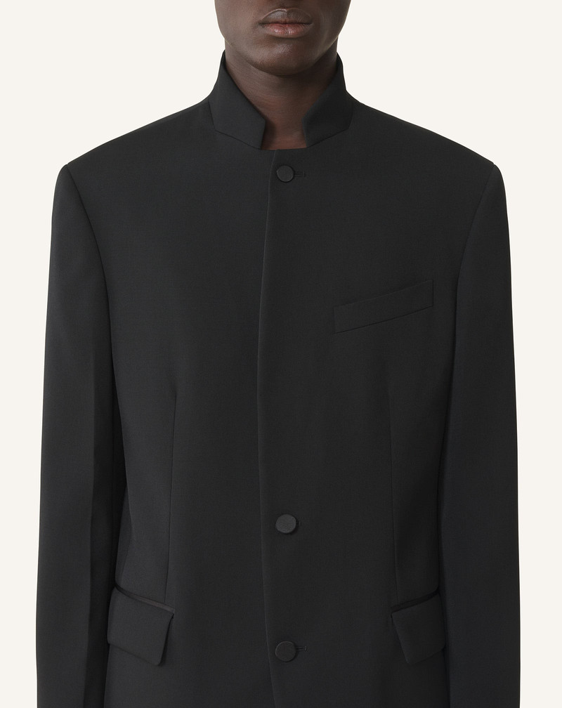 WOOL JACKET WITH STAND-UP COLLAR 5
