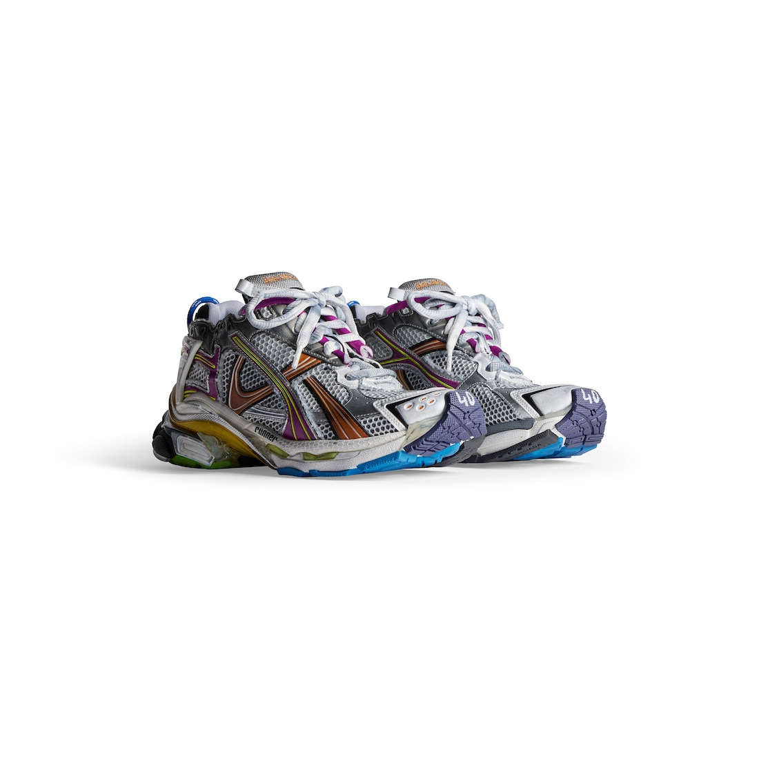 Men's Runner Sneaker in Grey - 2